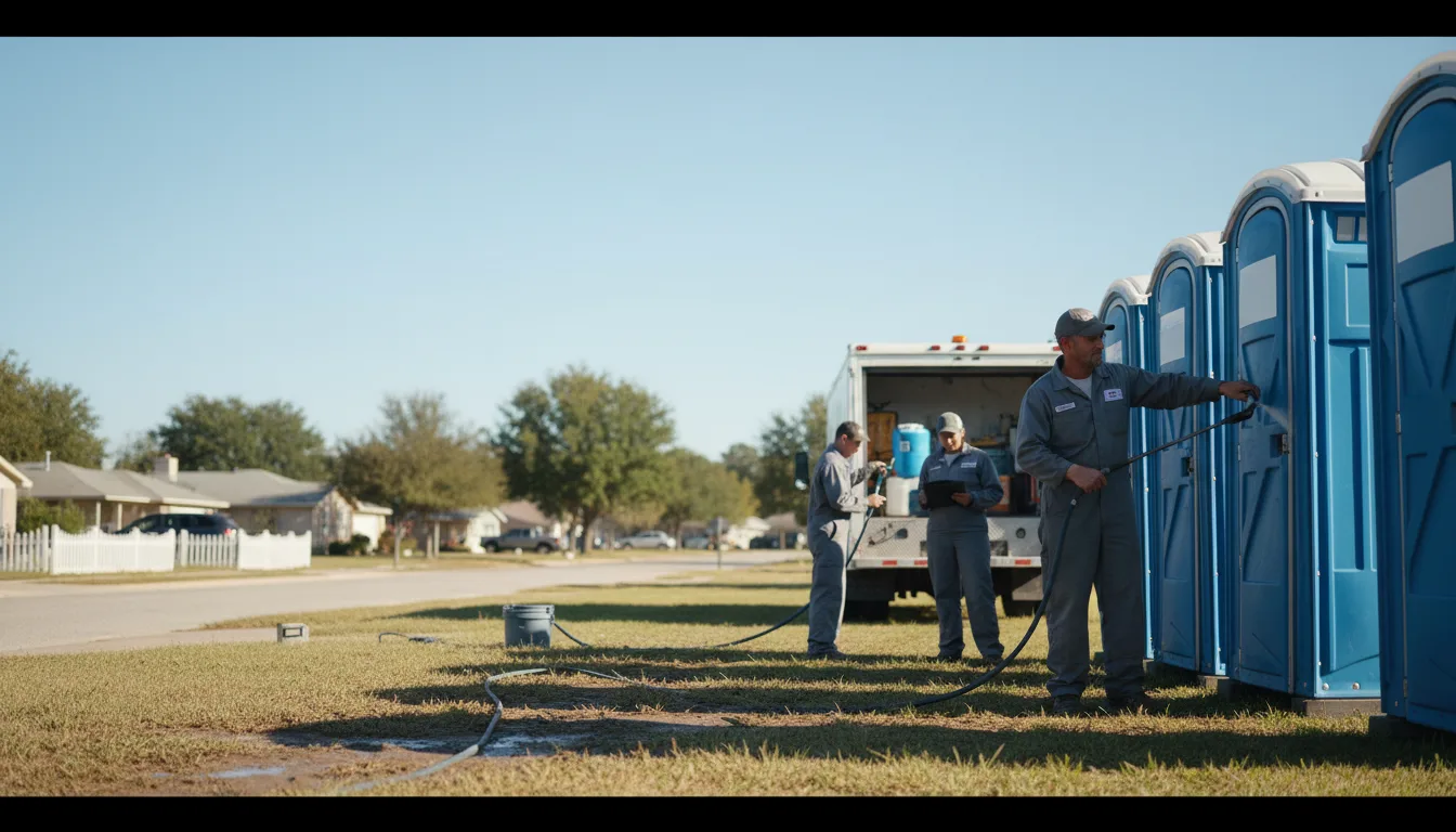 Long-Term Portable Toilet Rental in Lyons, IN near me